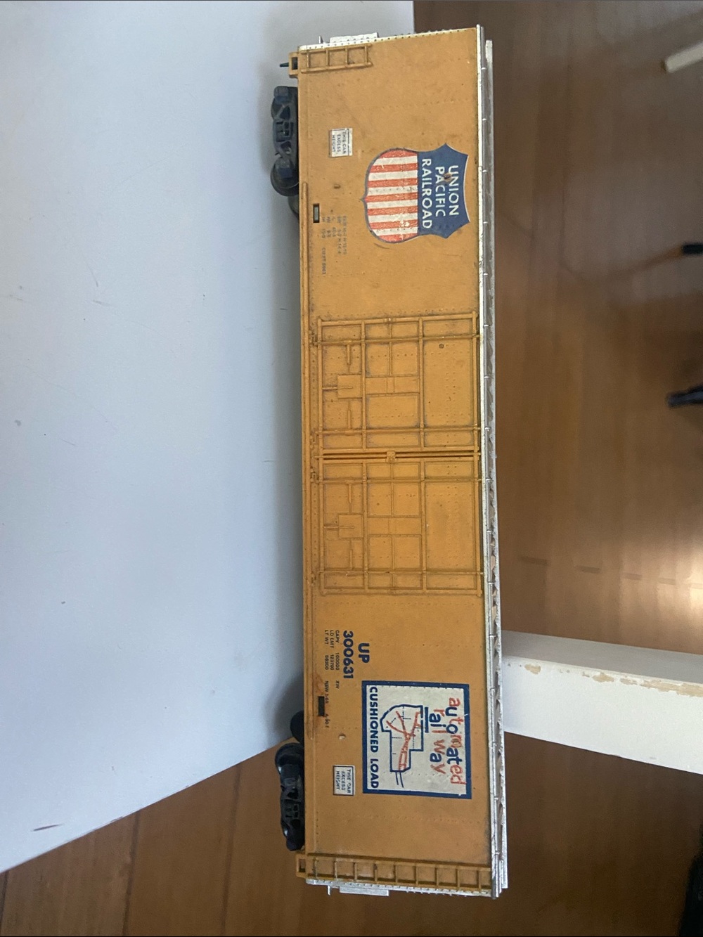 Yellow Toy Boxcar Train Car - Kids Toys